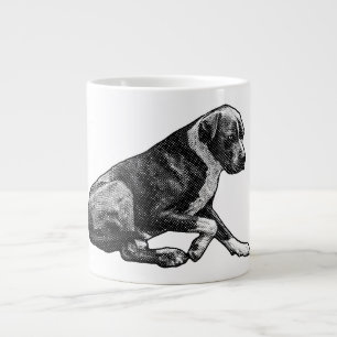 Taza De Café Gigante Postura baja en noche estrellada