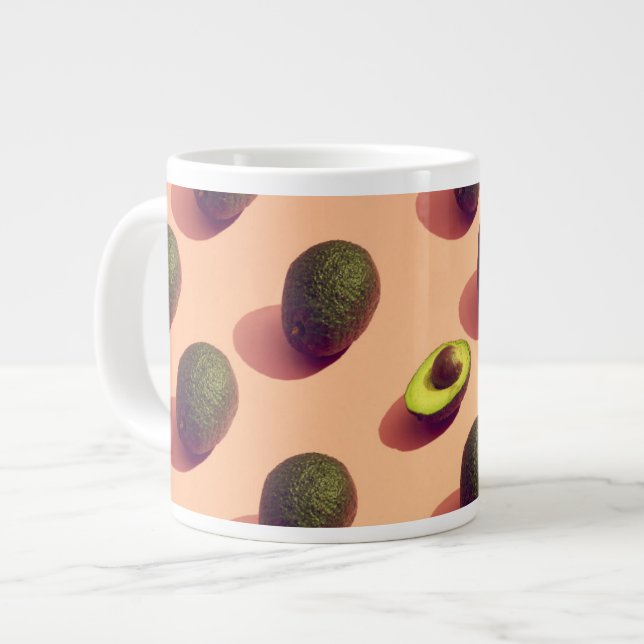 Taza De Café Gigante Potrait aguacate (Izquierda)