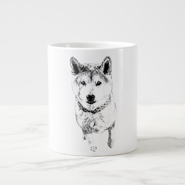 Taza De Café Gigante Presencia centrada (Frente)