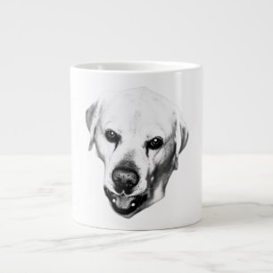 Taza De Café Gigante Presencia monocroma
