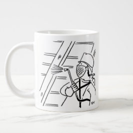 Taza De Café Gigante Preservación de la madera y aislamiento del techo