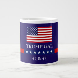 TAZA DE CAFÉ GIGANTE PRESIDENTE DONALD TRUMP GAL JUMBO CAFFEE MUG