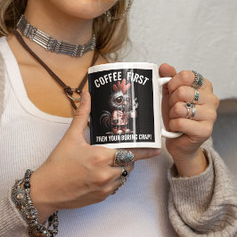 Taza De Café Gigante Primer meme del café