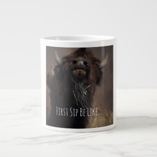 Taza De Café Gigante ¡Primer sorbo!