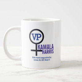 Taza De Café Gigante Primera mujer vicepresidenta Kamala Harris VP