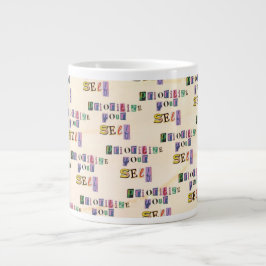 Taza De Café Gigante Prioriza a ti mismo