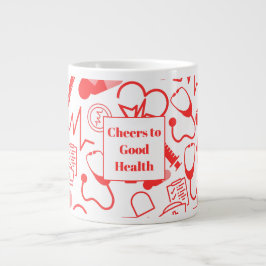 Taza De Café Gigante Profesional de atención médica personalizada