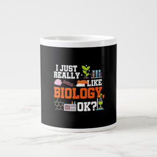 Taza De Café Gigante profesor de biología regalo de ciencias de la biol