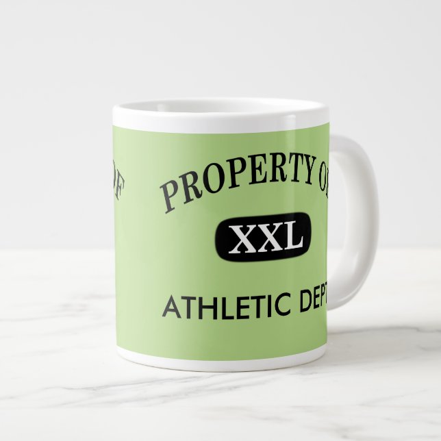 Taza De Café Gigante Propiedad de XXL Su nombre (Derecha)
