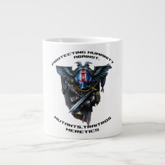 Taza De Café Gigante Proteger la humanidad