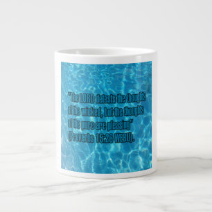 Taza De Café Gigante Proverbios 15:26 WEBU Mug