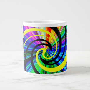 Taza De Café Gigante Psicodélico pop