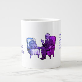 Taza De Café Gigante psychology humorous Rorschach quote for therapist 