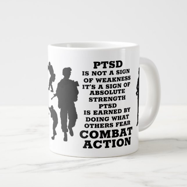 TAZA DE CAFÉ GIGANTE PTSD (Derecha)