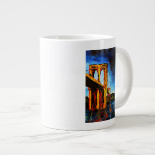 Taza De Café Gigante Puente de Brooklyn a Utopía 2009
