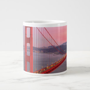 Taza De Café Gigante Puente de la puerta de oro tira almohada