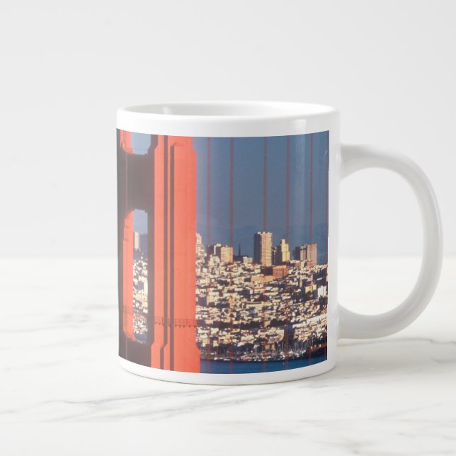 Taza De Café Gigante Puente Golden Gate (Derecha)