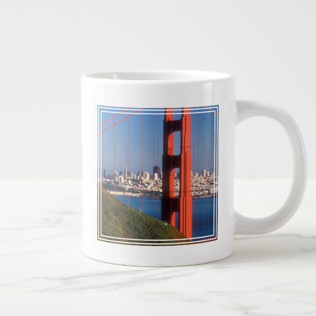 Taza De Café Gigante Puente Golden Gate (Derecha)