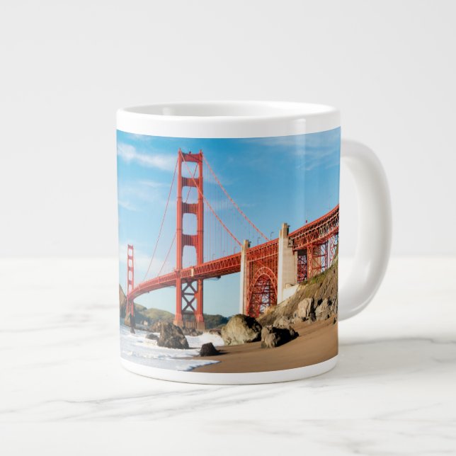 Taza De Café Gigante Puente Golden Gate| San Francisco (Derecha)