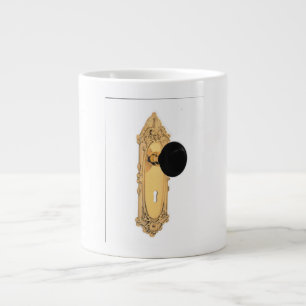 Taza De Café Gigante puerta delantera