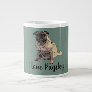 Taza De Café Gigante Pug