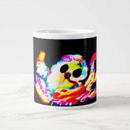 Taza De Café Gigante Pulpo luminoso verano