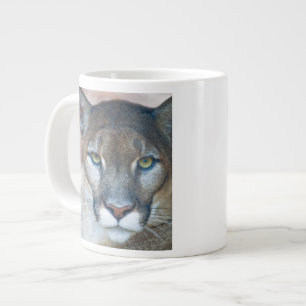 Taza De Café Gigante Puma, león de montaña, pantera de Florida, Puma