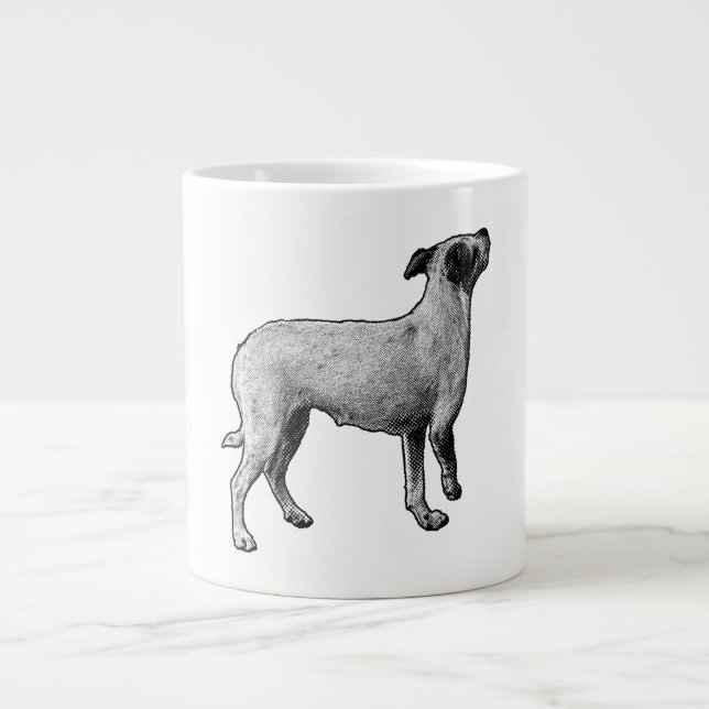 Taza De Café Gigante Pup de reloj de pulsera (Frente)