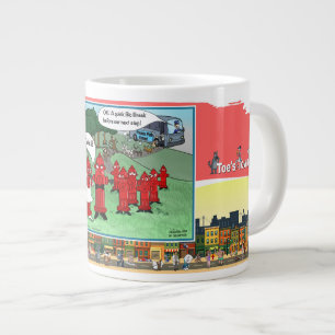 Taza De Café Gigante Puppy Pub Crawl   Boda