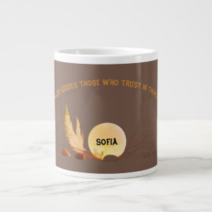 Taza De Café Gigante Pure Faith 20oz Zen Jumbo Mug