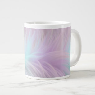 Taza De Café Gigante Puro arcoiris pastel