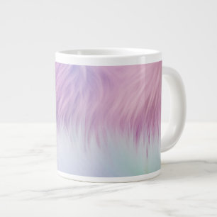 Taza De Café Gigante Puro arcoiris pastel