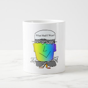 Taza De Café Gigante ¿Qué Debo Usar? Comic Funny