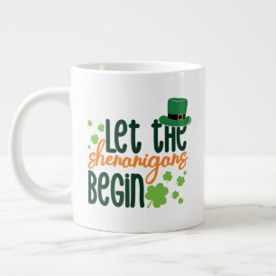 Taza De Café Gigante Que Los Senanigans Empiecen-66677