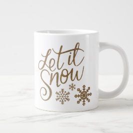 Taza De Café Gigante Que nieve