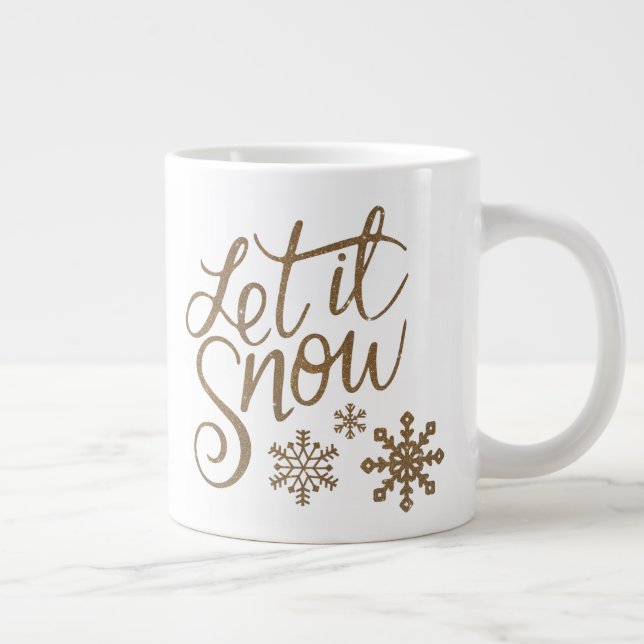 Taza De Café Gigante Que nieve (Derecha)