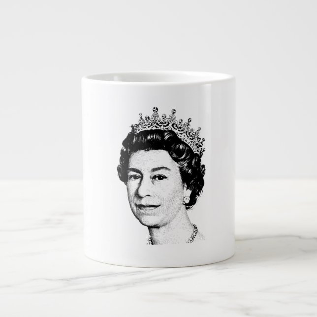 Taza De Café Gigante Queen mug (Frente)