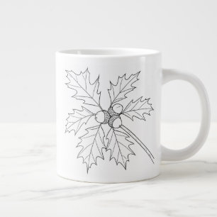 Taza De Café Gigante Quercus rubra - Rojo del Norte