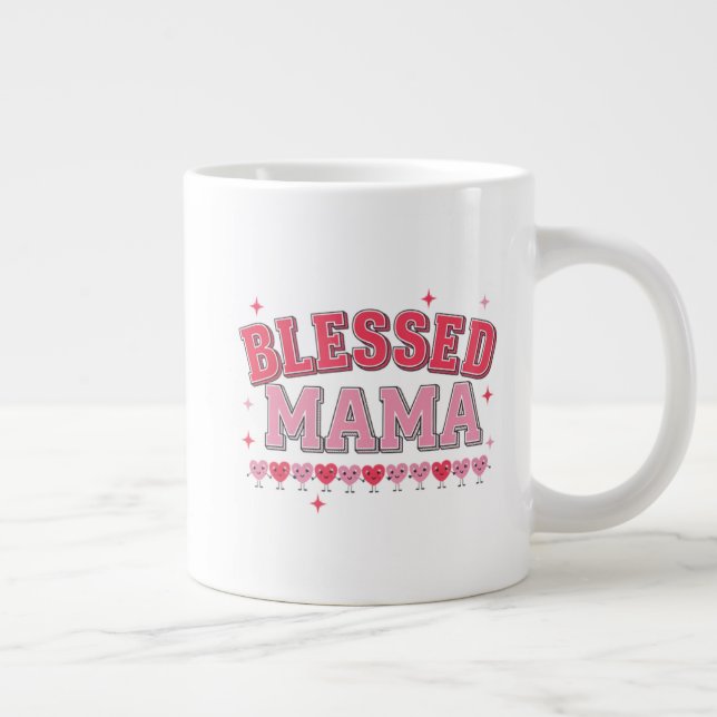 Taza De Café Gigante Querida mamá (Derecha)