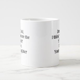 Taza De Café Gigante Querido papá, creo que eres el Shiznit! ¡Un regalo
