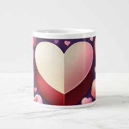 Taza De Café Gigante Querido San Valentín |