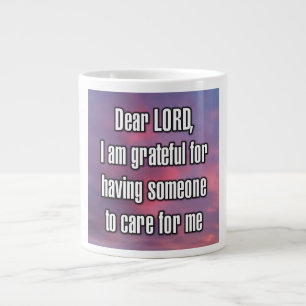 Taza De Café Gigante Querido SEÑOR, estoy agradecido por tener a alguie
