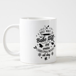 Taza De Café Gigante Quiero hacer una cita/Navidades/ Mug personalizado