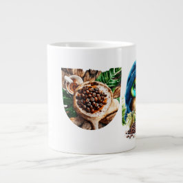 Taza De Café Gigante Quirky Café Lover Duck Design