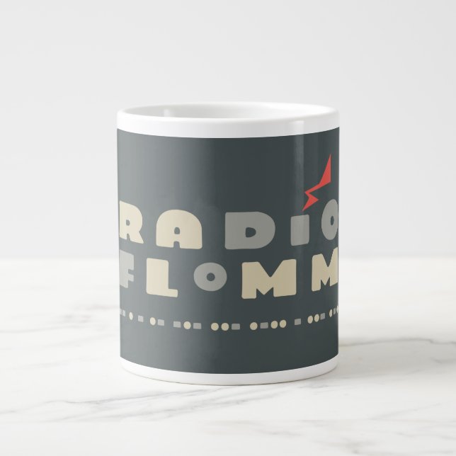 Taza De Café Gigante RADíO FLoMM (Frente)