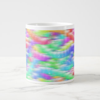 Taza De Café Gigante Rainbow sparkle bubbles
