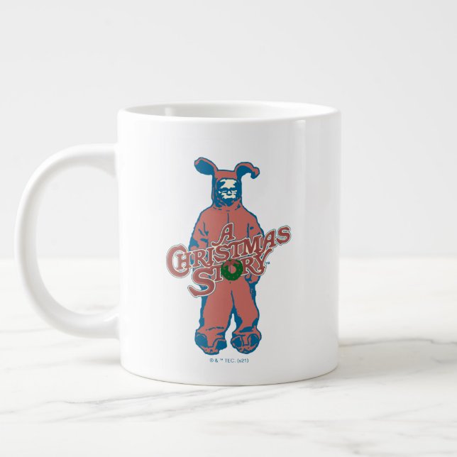 Taza De Café Gigante Ralphie | Pesadilla rosa (Izquierda)
