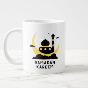 Taza De Café Gigante Ramadan Kareem mug musulmán musulmán mundial Ramad