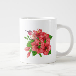 Taza De Café Gigante Ramo tropical