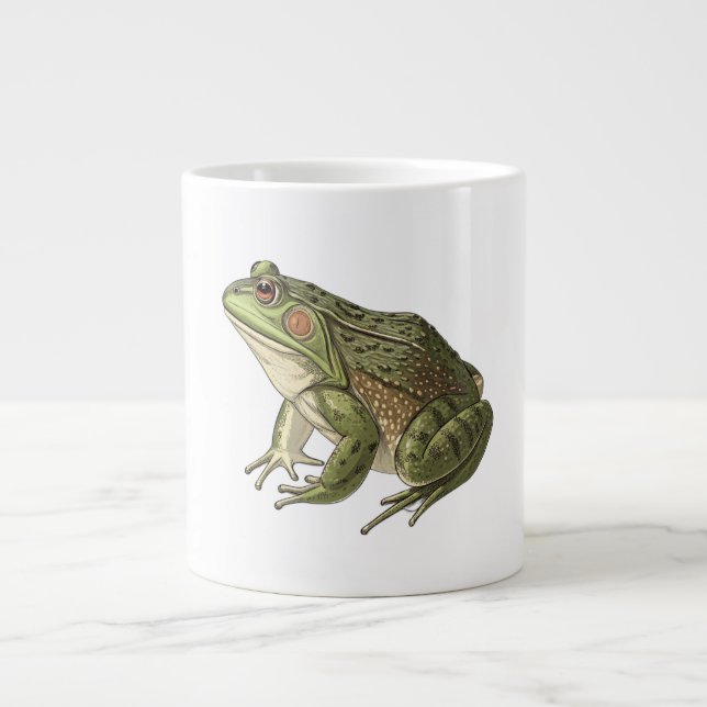 Taza De Café Gigante Rana (Frente)